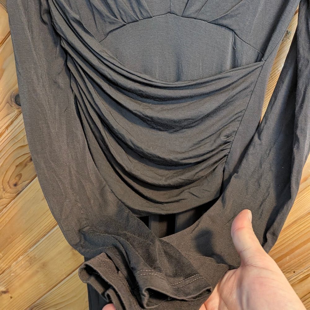 The Line by K Deep V-Neck Calli Dress Size XS - Picture 5 of 7